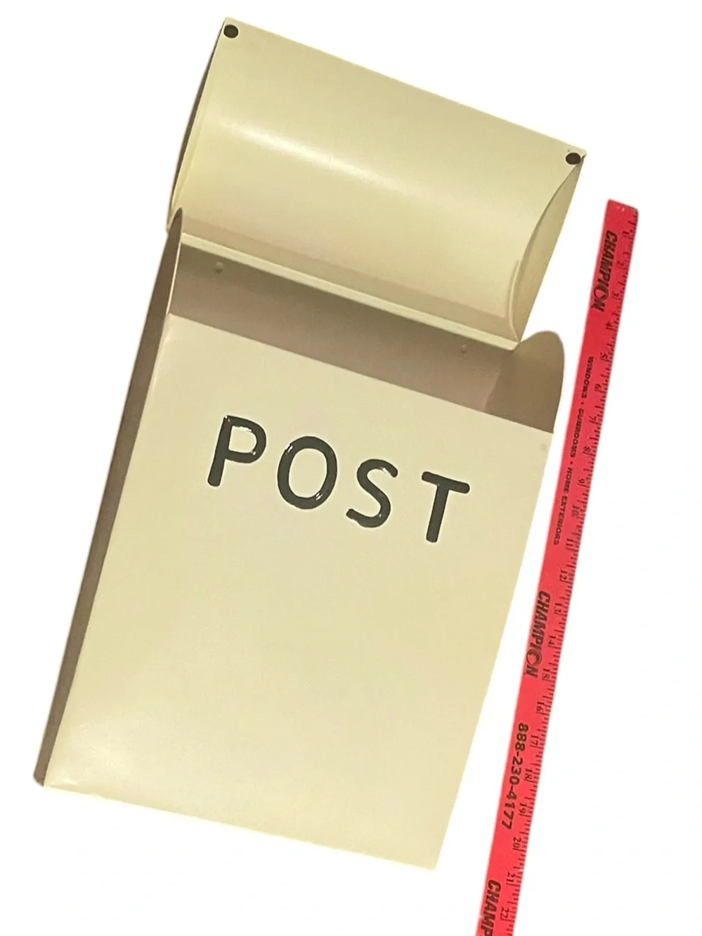 Anthropologie Terrain Vintage Steel Post Box Mailbox NWT